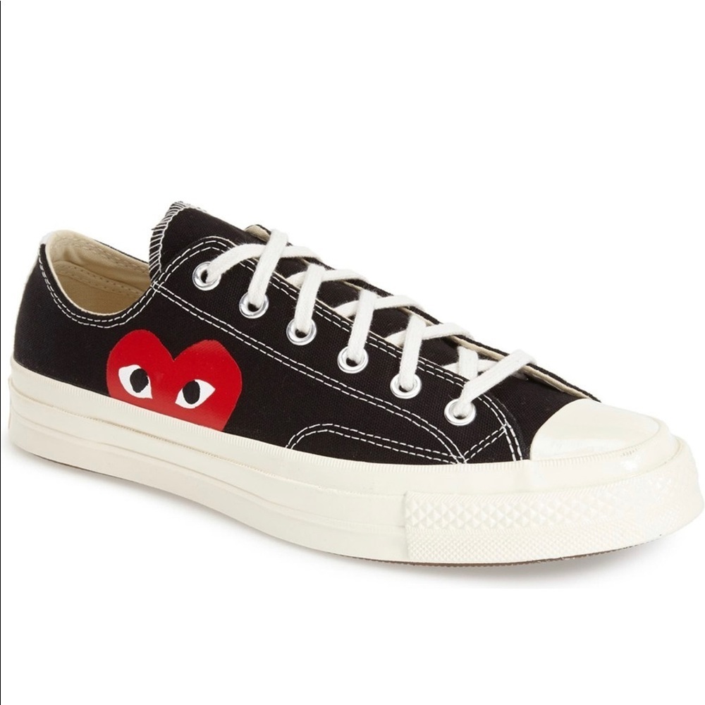 Comme Des Garcons Low Top Sneakers Size 9